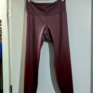 Old Navy, pink-maroon workout pants